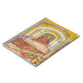 Asylkorridor (von Vincent van Gogh) Notizblock (Linke Seite)