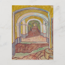 Asylkorridor von Vincent Van Gogh Postkarte
