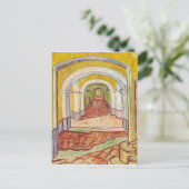 Asylkorridor (von Vincent van Gogh) Postkarte (Stehend Vorderseite)