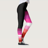 Asymetrische lesbische (Lippenstift) Leggings (Rechts)