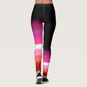 Asymetrische lesbische (Lippenstift) Leggings (Rückseite)