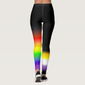 Asymetrischer nonbinary homosexueller leggings (Rückseite)