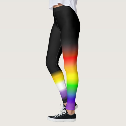 Asymetrischer nonbinary homosexueller leggings (Links)