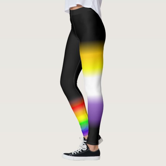 Asymetrischer nonbinary homosexueller leggings (Links)