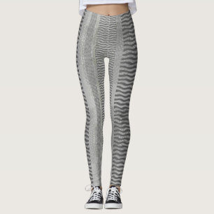 asymetrisches Flickwerk Leggings