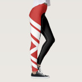 Asymetrisches Seitenband Leggings (Rechts)