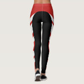 Asymetrisches Seitenband Leggings (Rückseite)