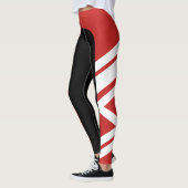 Asymetrisches Seitenband Leggings (Links)