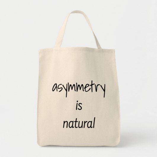 Asymmetrie ist die natürliche Einkaufstasche (Vorne)