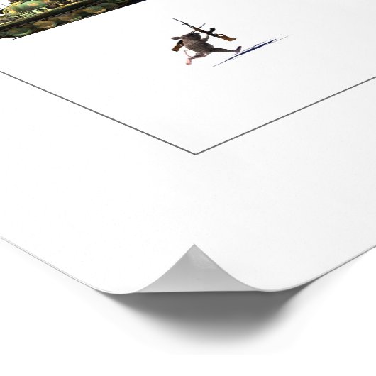 Asymmetrie Poster (Ecke)