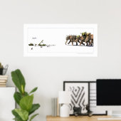 Asymmetrie Poster (Heimbüro)