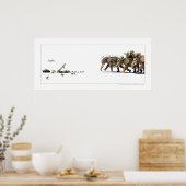 Asymmetrie Poster (Küche)