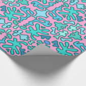 asymmetrisch geschenkpapier (Ecke)