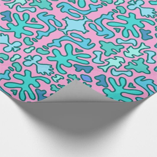 asymmetrisch geschenkpapier (Ecke)