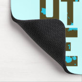 Asymmetrische Flute Mousepad (Ecke)