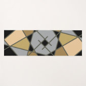 Asymmetrische Gemusterte Yogamatsche von Joya Eve Yogamatte (Vorderseite (Horizontal))