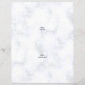 Asymmetrische Logokombination 3 Flyer (Hinten)