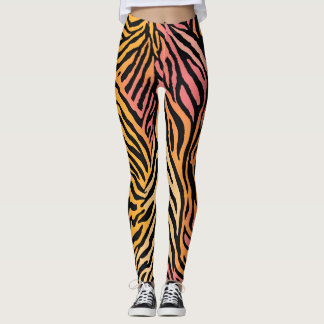 Asymmetrisches Design für frei lebende Tiere 2 Leggings