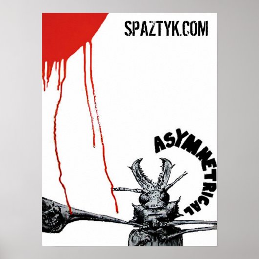 Asymmetrisches Poster (Vorne)