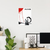 Asymmetrisches Poster (Heimbüro)