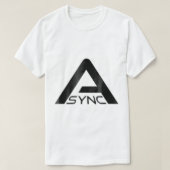 ASYNC  Backrooms Pixels Research  T-Shirt (Design vorne)
