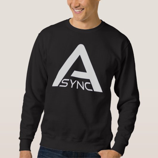 ASYNC - Hintergrundbild-Forschung Sweatshirt (Vorderseite)