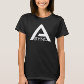 ASYNC - Hintergrundbild-Forschung T-Shirt (Vorderseite)