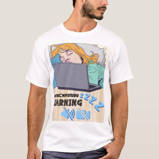 Asynchrones / AsynchronouZZZ Lernen T-Shirt (Vorderseite)