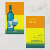 Asyrum: Pop Visitenkarte (Vorne/Hinten)