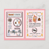 Aszrad Wizard - Astatine-Element Postkarte (Vorderseite)