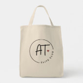 AT <3 Elite Club Lebensmittelgeschäft Tasche (Rückseite)