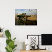 AT-4 Live-Feuer Poster (Heimbüro)