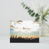 AT-AT-Invasion in Oakland Postkarte (Stehend Vorderseite)