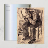 At Eternitys Gate - Van Gogh Postkarte (Vorne/Hinten)
