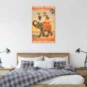 "At gay Coney Island" Musical Comedy Poster #3 Leinwanddruck (Insitu (Schlafzimmer))