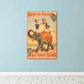 "At gay Coney Island" Musical Comedy Poster #3 Leinwanddruck (Insitu (Holzboden))