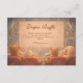 At Home Movie Night Diapper Raffle Begleitkarte (Vorderseite)