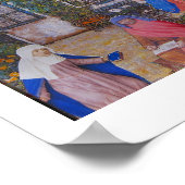 At Home with the Folks at Klimt's House Poster (Ecke)