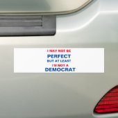 At Least I'm Not a Democrat Autoaufkleber (Auf Auto)