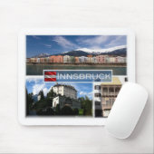 AT Österreich - Innsbruck Tirol - Mousepad (Mit Mouse)