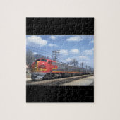 AT&SF EMD F-7 #342_Trains Puzzle (Vertikal)