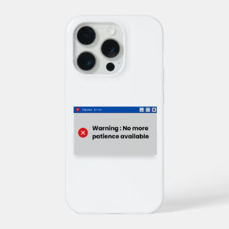 At some point, the system just stops responding. N iPhone 15 Pro Hülle