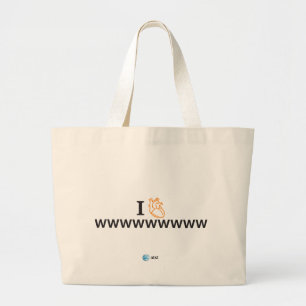 AT&T-Herztasche Jumbo Stoffbeutel