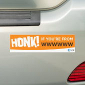 AT&T honk wenn Aufkleber Autoaufkleber (Auf Auto)