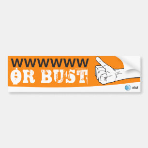 AT&T oder Fehlschlagaufkleber Autoaufkleber