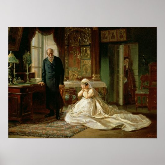 At the Altar, 1870s Poster (Vorne)