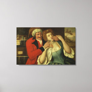 At the Dentist Leinwanddruck