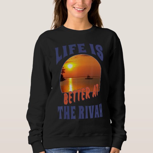 At The Rivah Sunset Sweatshirt (Vorderseite)