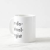 ATA Endocrinologist-Tasse Kaffeetasse (Vorderseite Links)