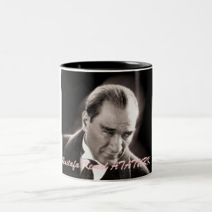 ATA, Mustafa Kemal ATATURK Zweifarbige Tasse